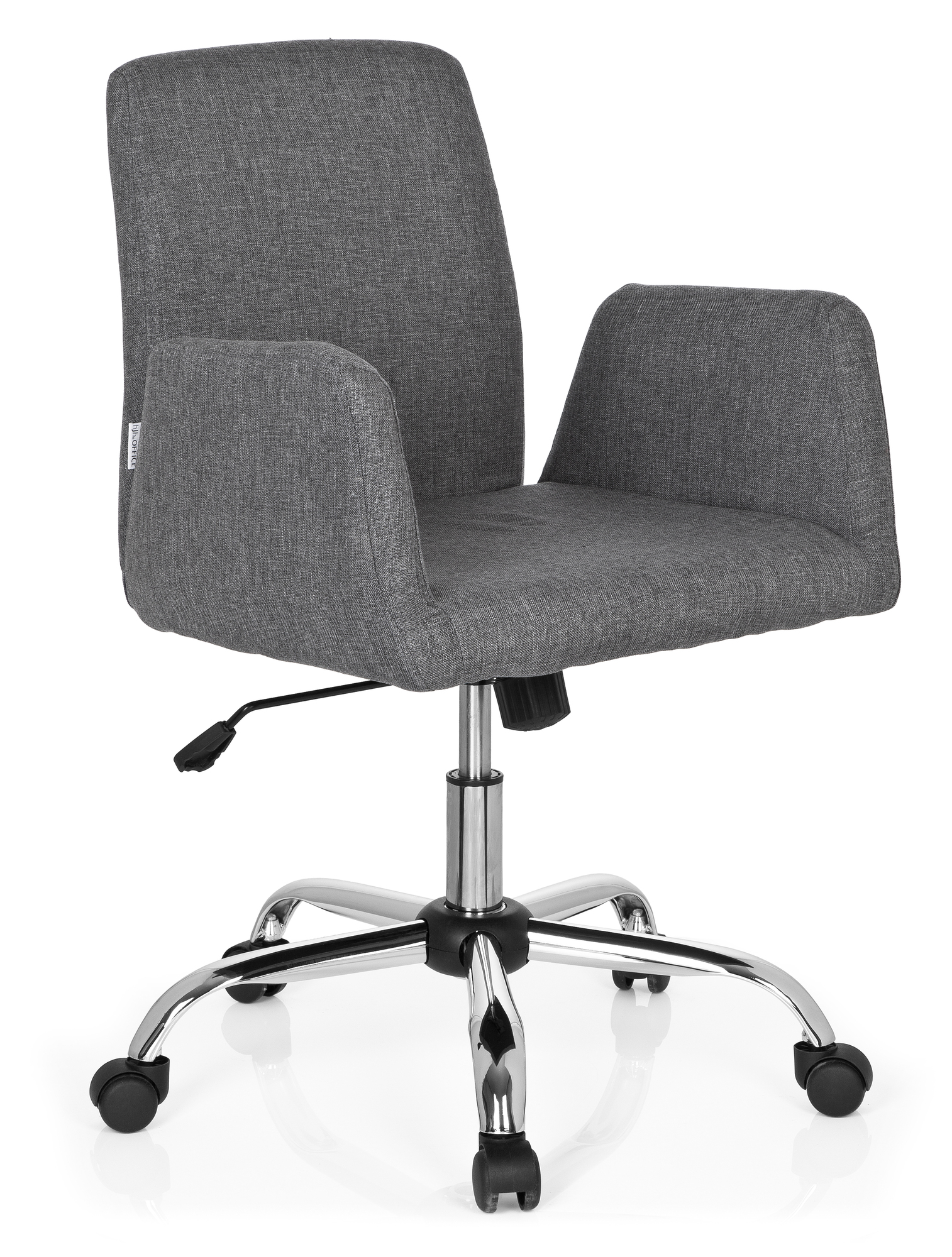 Office chair textile cover light grey 2