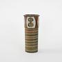 Vase Keramik Braun  2
