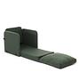 Saga Sofa bed 1-seater Green 4
