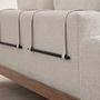 Eti 3-Sitzer Sofa Weiß 5