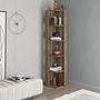 Nati Corner Shelf Walnut Look Brown 0