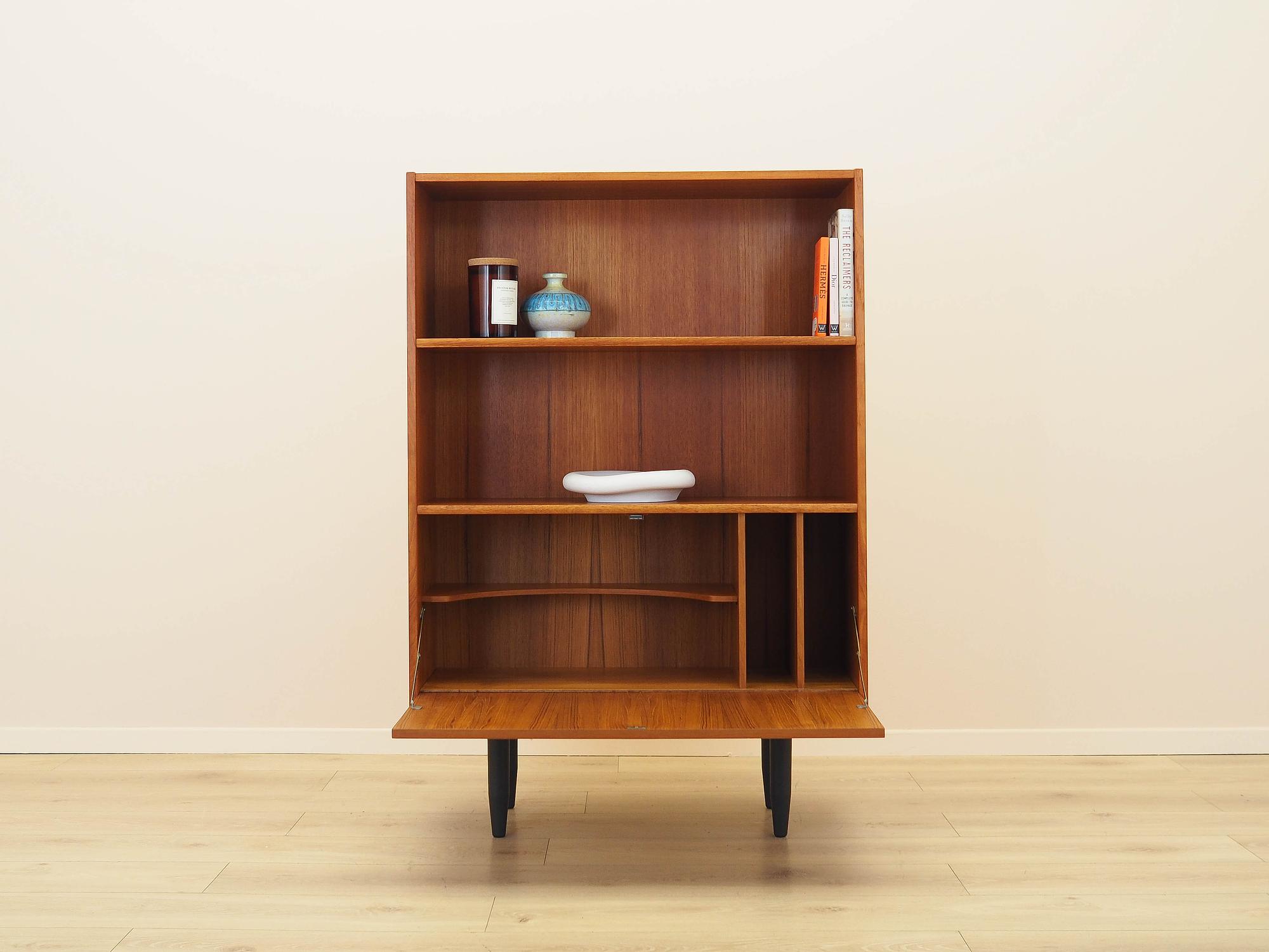Teak bookcase 1970s 2