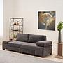 Perenna Sofa 3-Sitzer Chenille Anthrazit 1