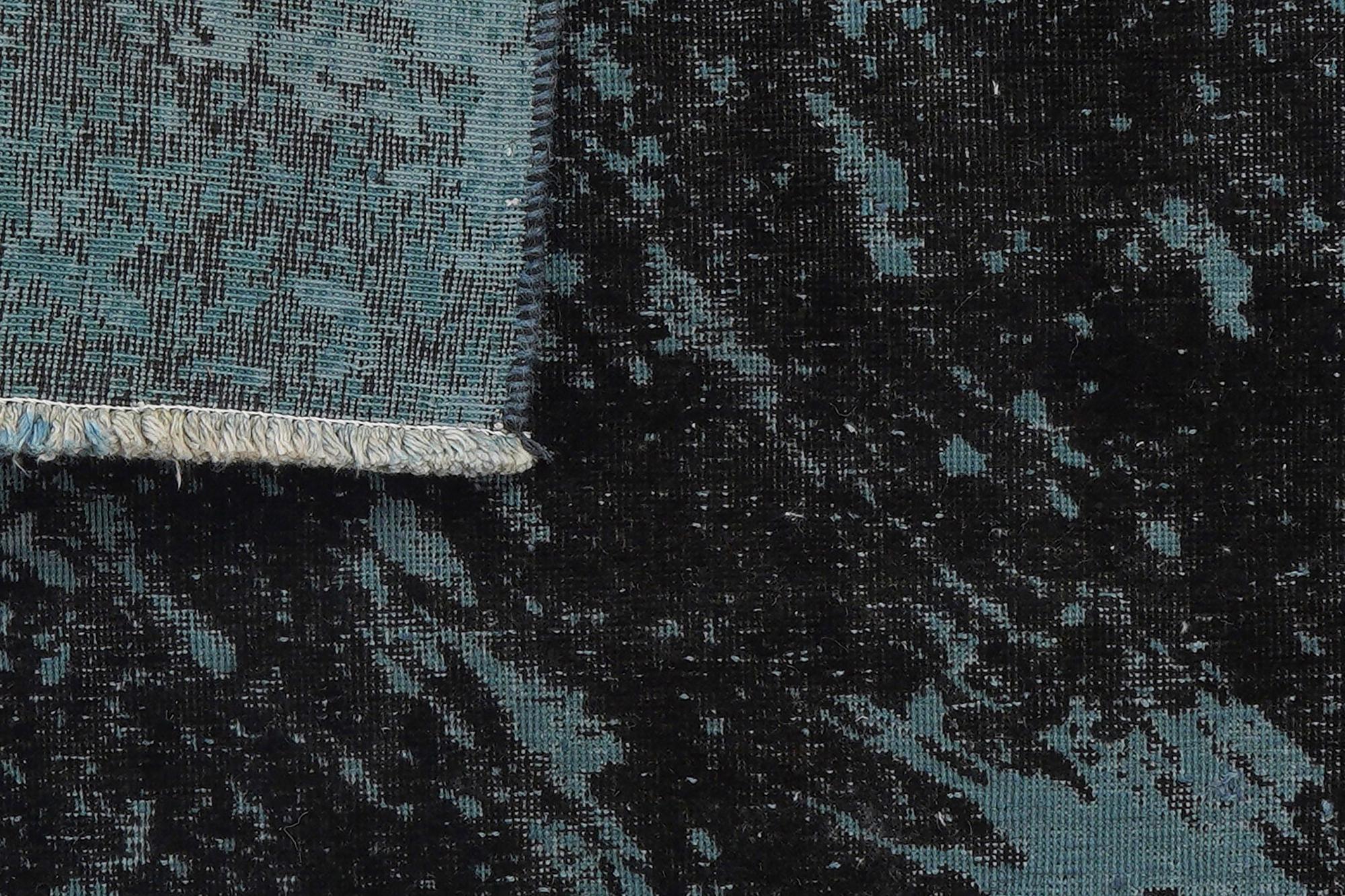 Vintage rug wool multicolored 5