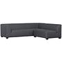 Hollandia Garten Ecksofa Dunkelgrau 0