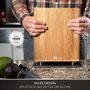 Messerblock Magnetisch Holz Natural 3