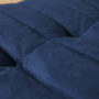 Togo Pouf Tessuto Blu Marino 9