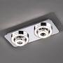 Tim LED-Deckenleuchte Acrylglas Stahl 4-flammig 3