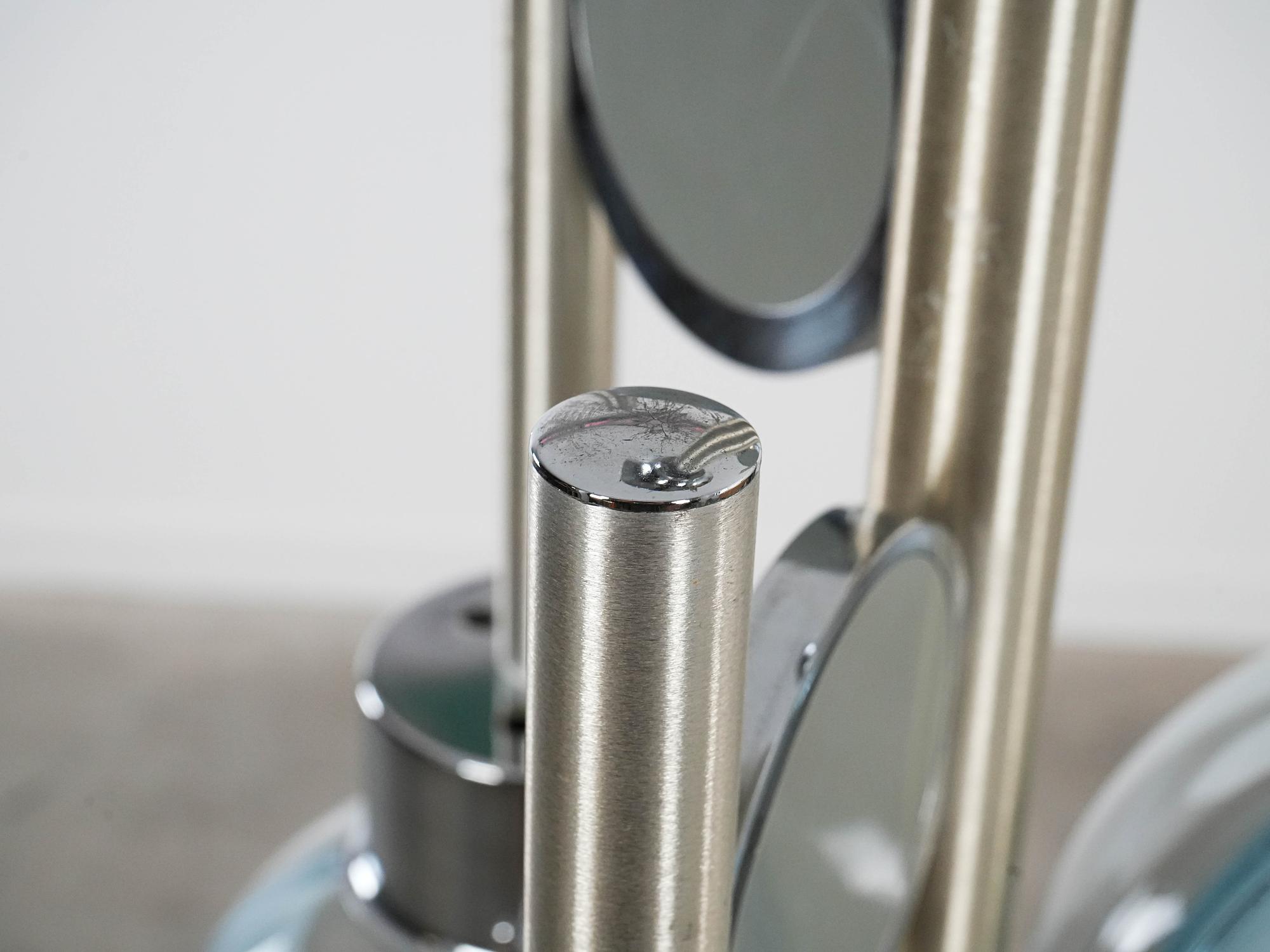 Space Age Kronleuchter Muranoglas 1970er Jahre 9