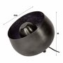 Tischleuchte Metall Schwarz Nickel 8