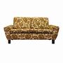 2-Sitzer Sofa Gelb 1960er Jahre 0