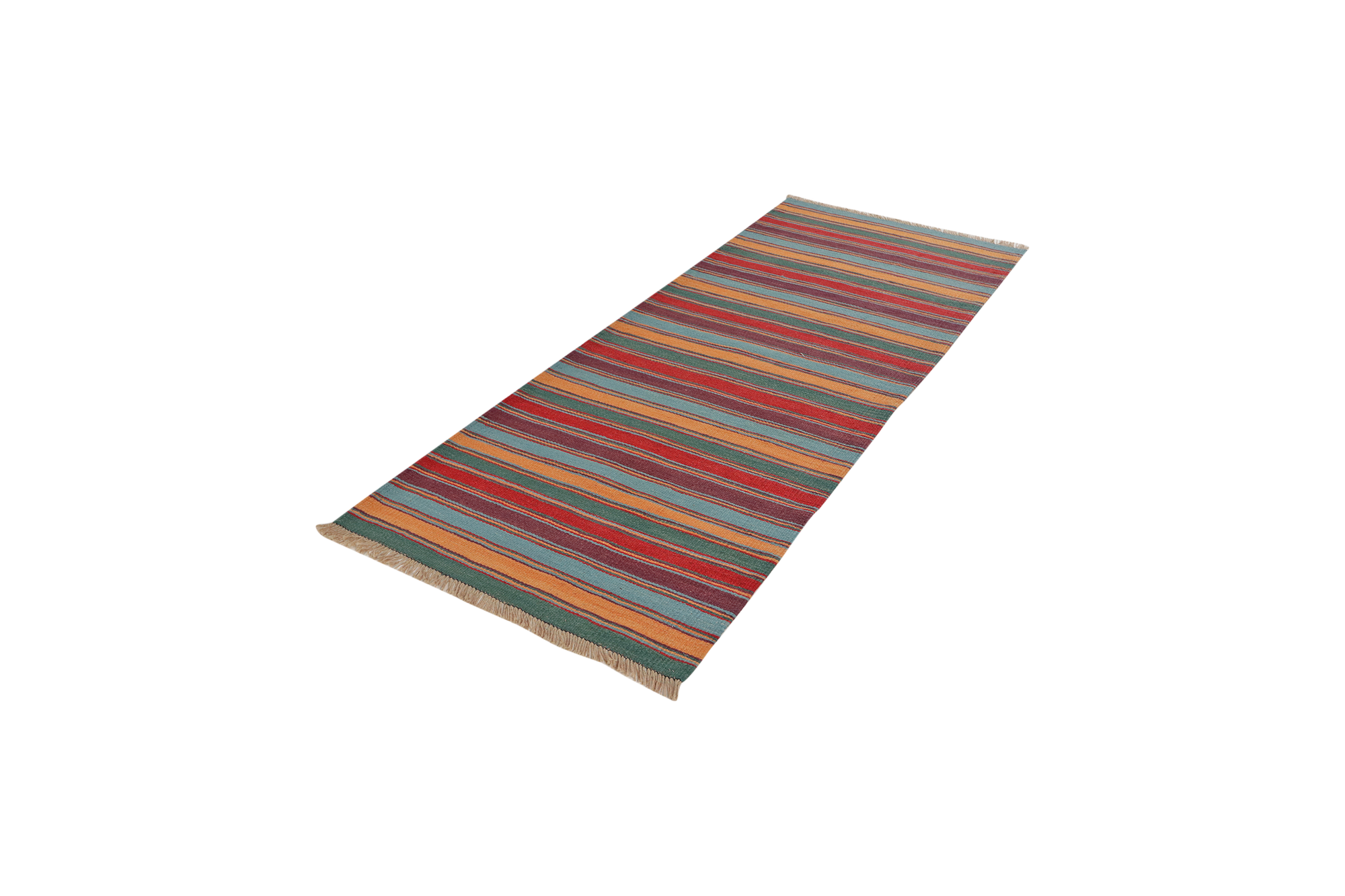 Kilim Gashgai Teppich Wolle Mehrfarbig 3