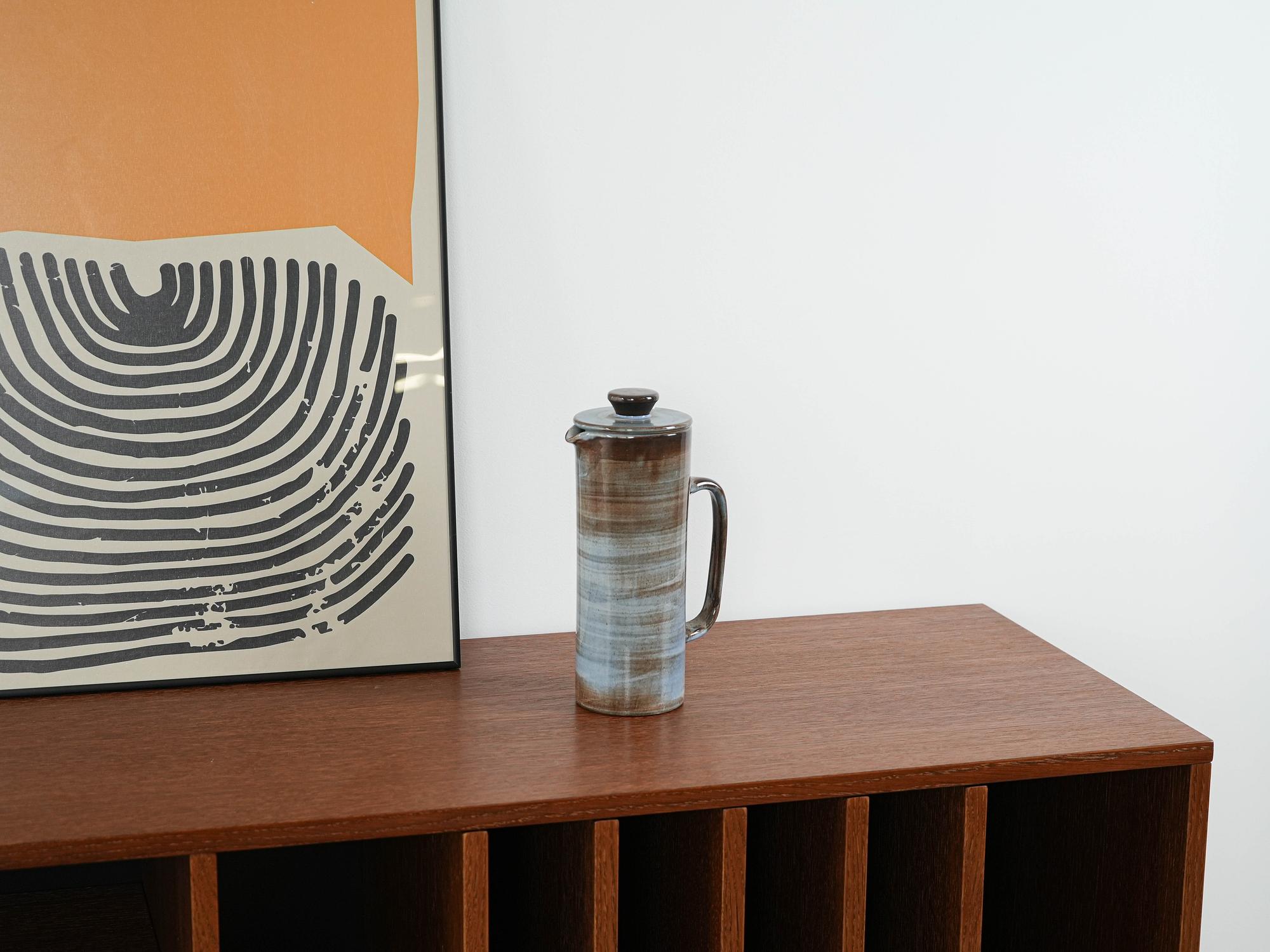 Ceramic pitcher 1960s 1