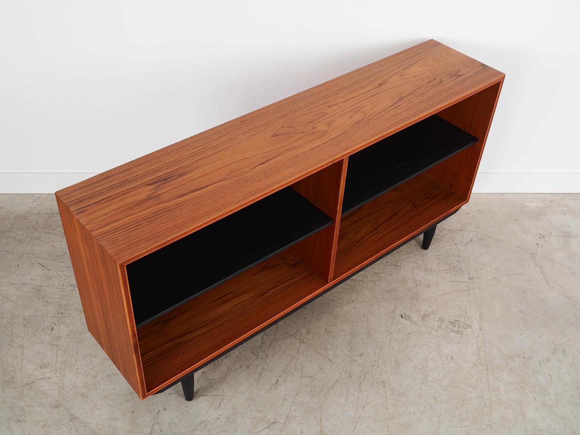 Teak-Bücherregal Braun 1970er Jahre 4