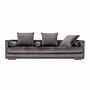 Copenhagen Sofa 3-Seater Grey-Brown 0