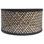 Lampenschirm Typ A Bambus Braun 40 x 20 cm 3