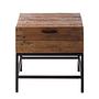 Side table GRASBY Solid Pine Black 4