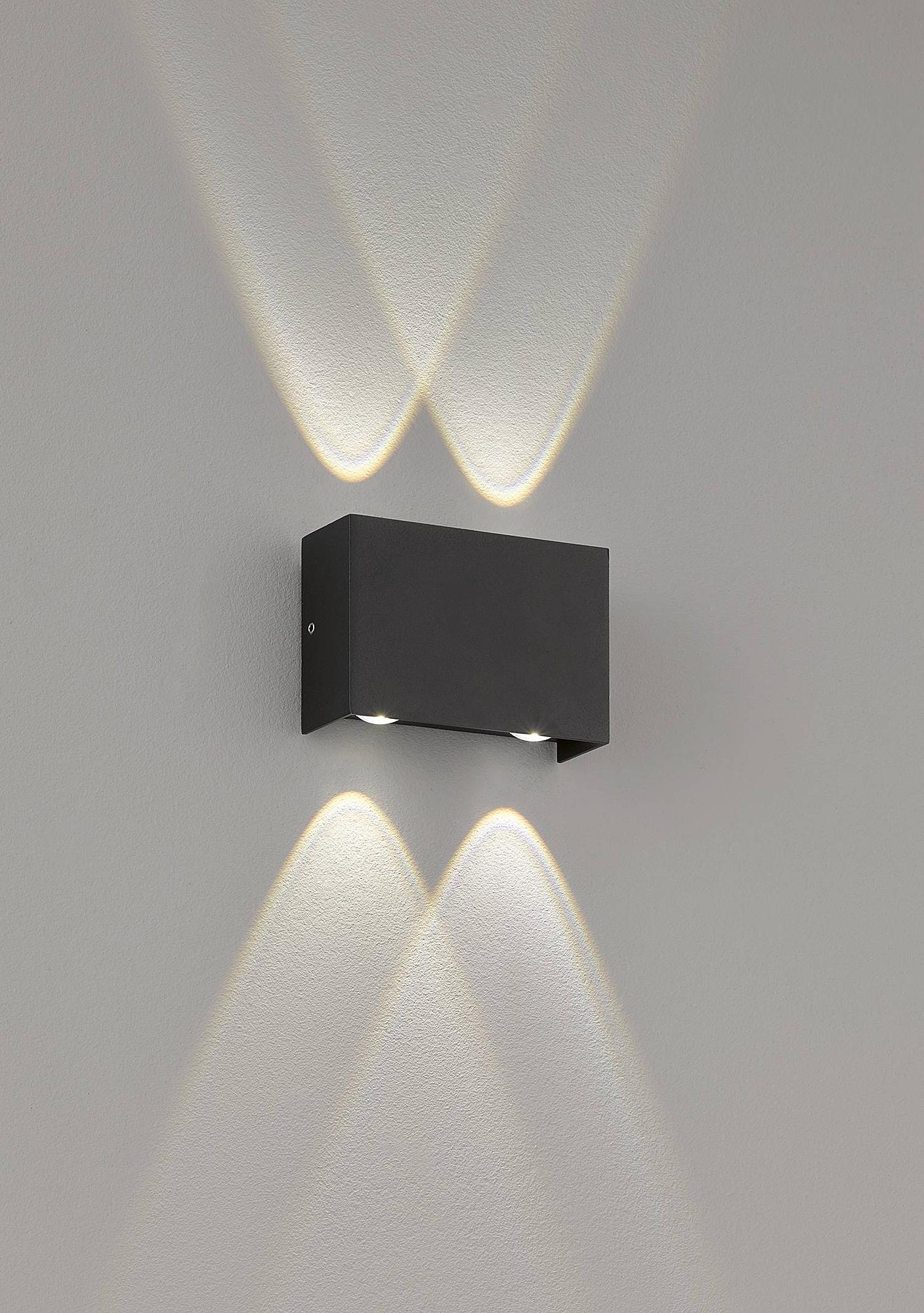 Nairobi Wall Light Iron Black 4-light 2