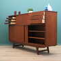 Vintage Highboard Teakholz Braun 1960er Jahre 4