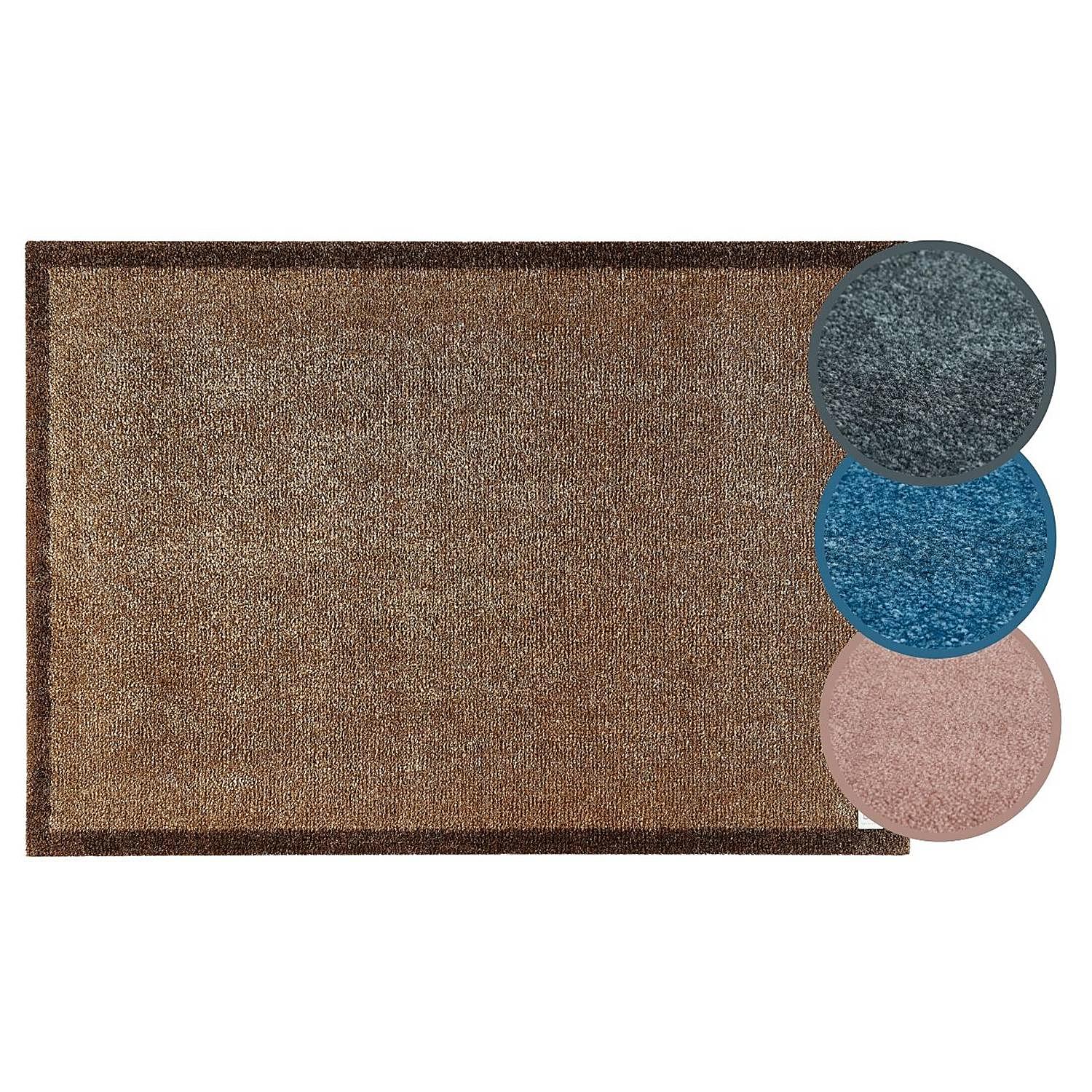 Sauberlaufmatte Touch Braun 67 x 110 cm 4