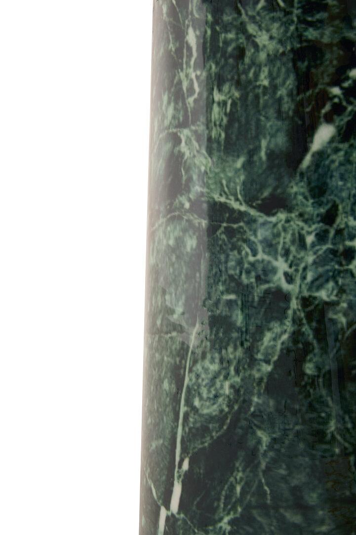 Avola Runder Beistelltisch Marmor Eisen Gün Gold 7