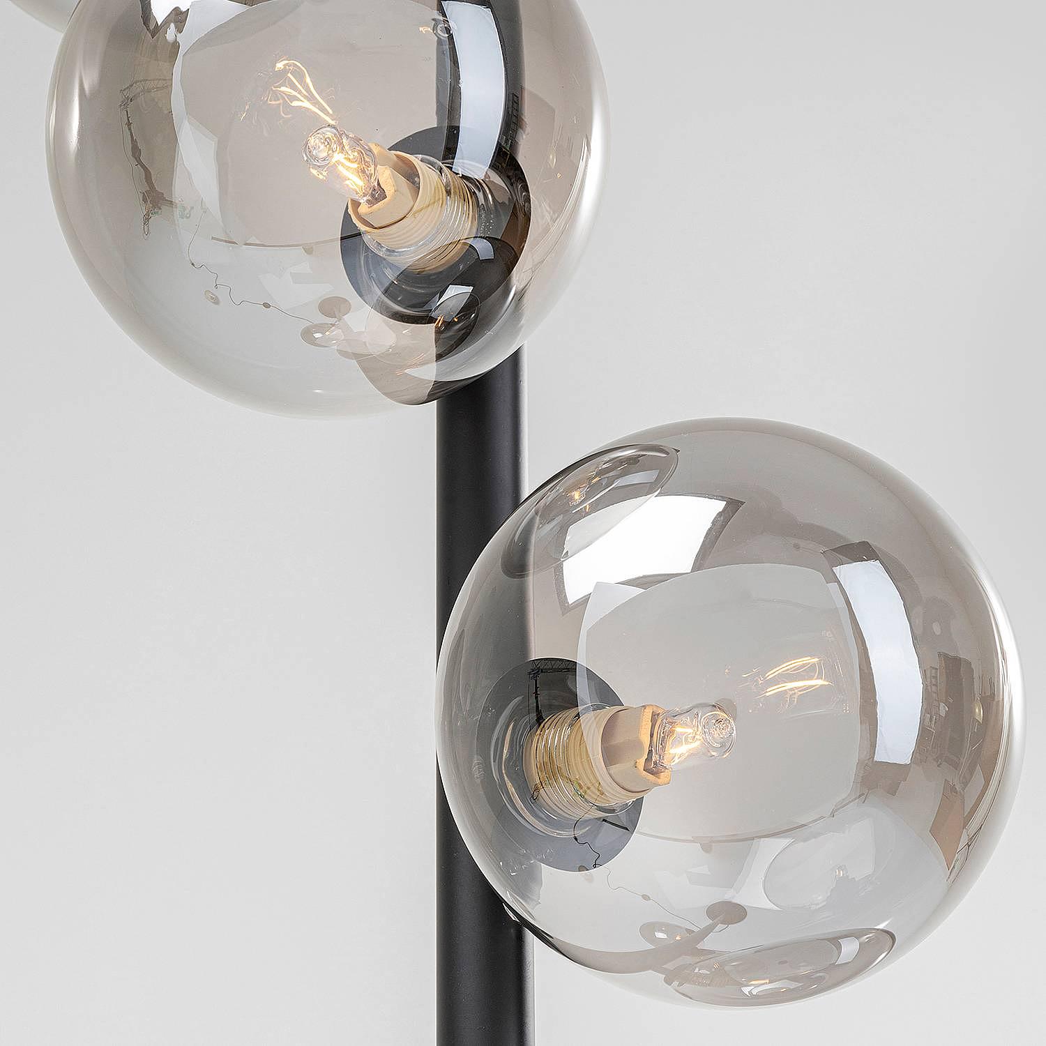 6-Flammig Stehleuchte Scala Balls II Glas Stahl 4