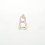 Abstract Sculpture Cream 1980s 2
