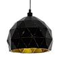 Pendant light Roccaforte I Steel Black 1