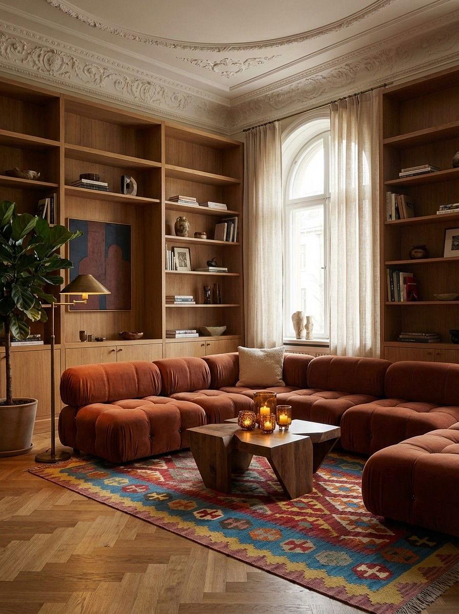 Kelim Gashgai Wolle Mehrfarbig 9