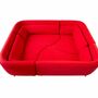 Vintage Yang Modulares Sofa Kvadrat Divina-Stoff Rot 0