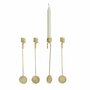 Christmas tree candle holder gold 1