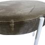Series 430 Hocker Samt Taupe 2