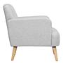 Lounge Chair Athie Light Grey 3