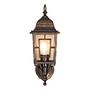 Wall lamp Volturno TypeA cast aluminum rust brown 3