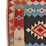 Kilim Gashgai Teppich Mehrfarbig 1
