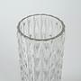 Crystal vase Transparent 1960s 5