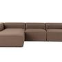 Mora Sofa Links Braun 2