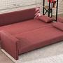 Bella Schlafsofa 3-Sitzer Rot 3