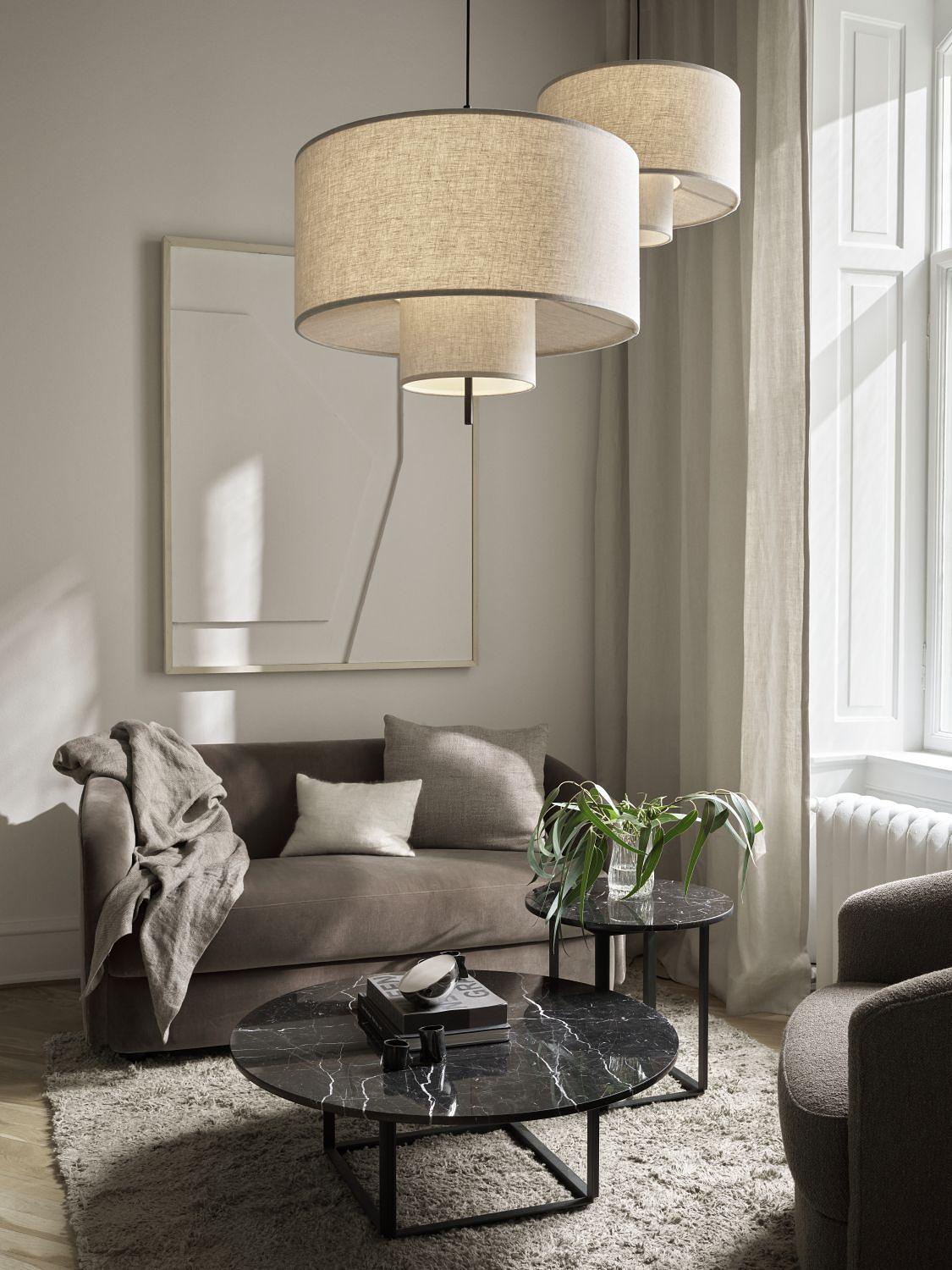 Margin Pendelleuchte Beige 2