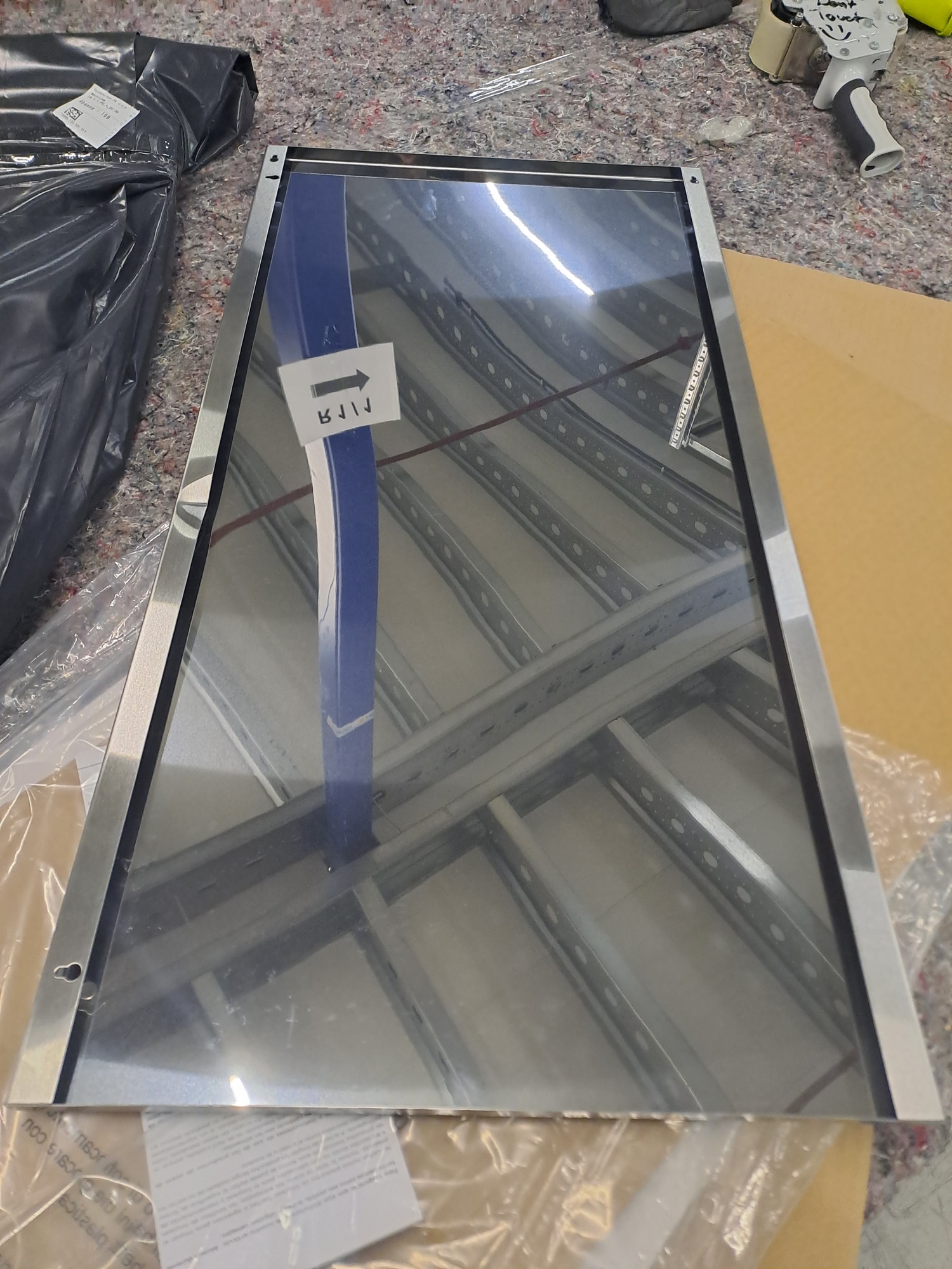 Muro Magnettafel Edelstahl Matt 80 x 40 cm 4