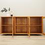Display cabinet pine wood 1980s 2