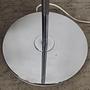 Standing lamp Murano glass Silver 1970s 11