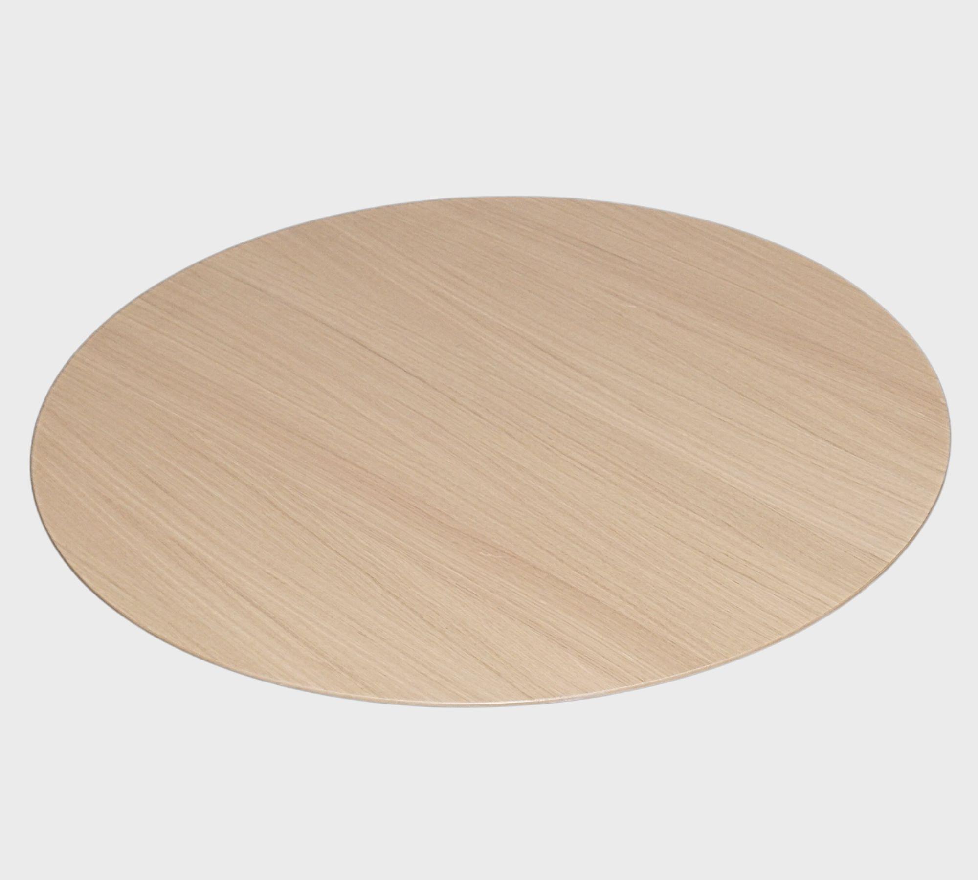 Hubert Couchtisch Holz Oak Ø 90cm  2