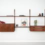 Shelving unit teak 1960s 1