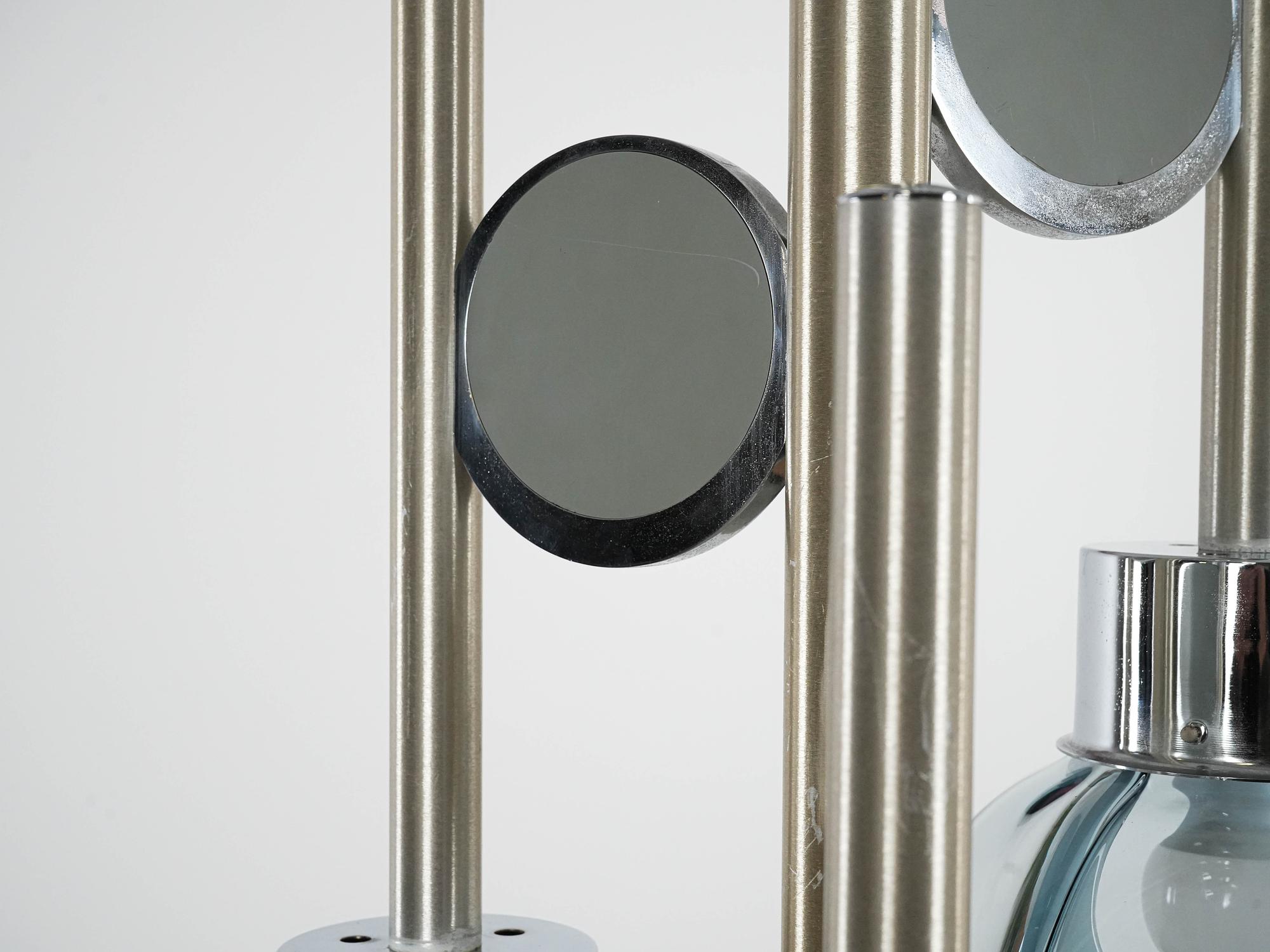 Space Age Kronleuchter Muranoglas 1970er Jahre 8