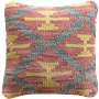 Carpet Pillow Wool Cotton Multicolored 0