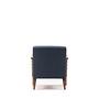 Kemer Sessel Holzfurnier Blau 7