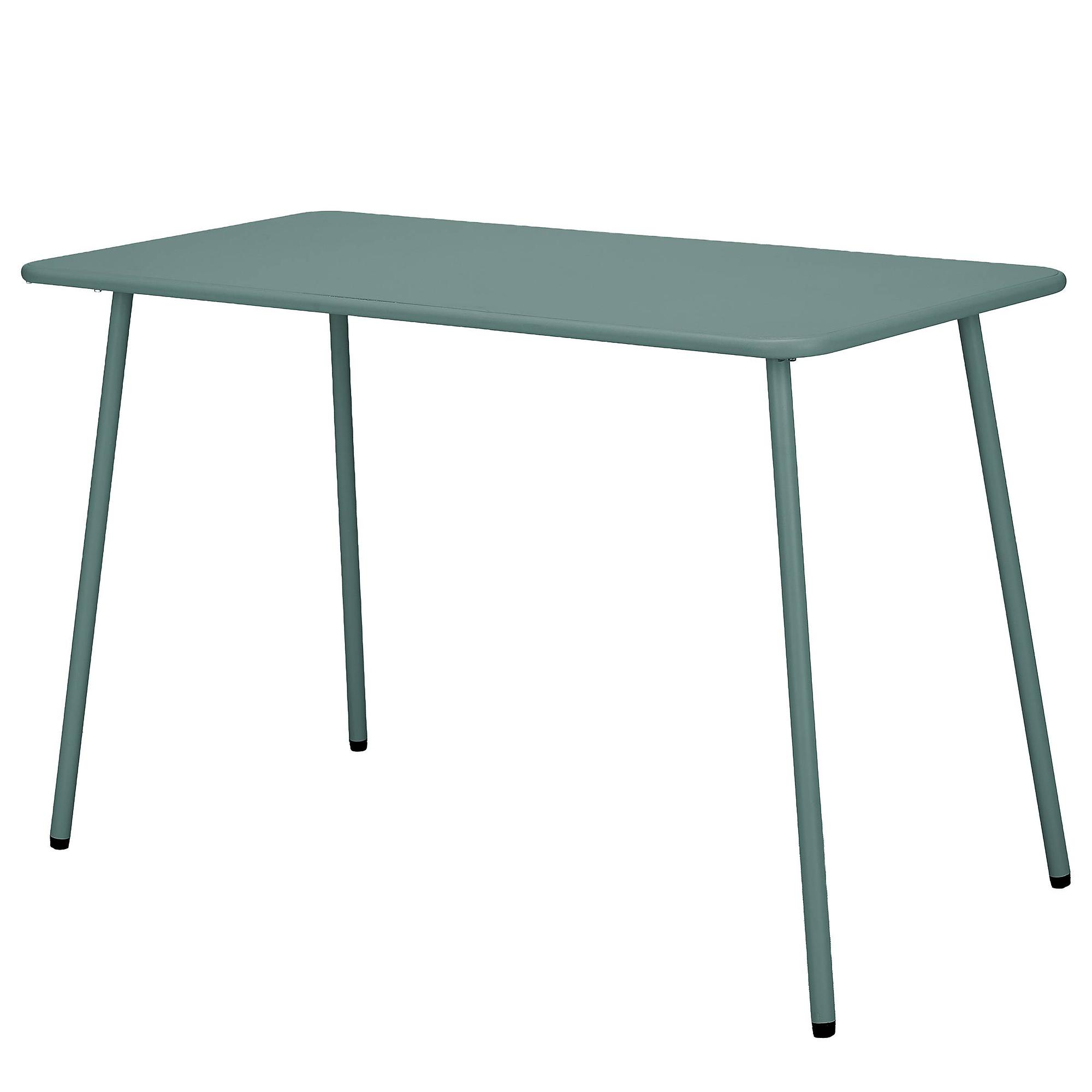 JUNTO Balcony Table Steel Sage Green 0