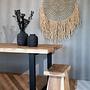 Trendy Vase Schwarz 1