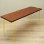 Desk Wood Multicolor 1970s 4